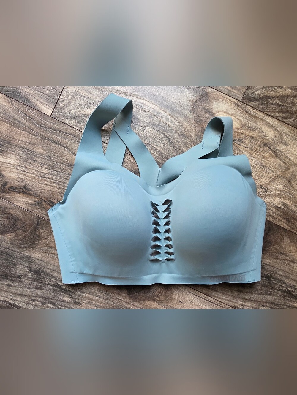 Victoria Sport Angel Max Maximum Support Laser-Cut Sports Bra Teal